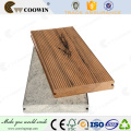 Composite en plastique en bois solide de plancher extérieur solide de couleur d&#39;art de haute résistance
